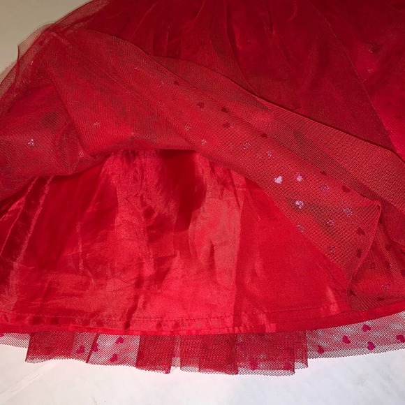 Cat & Jack Red Hearts Tutu - Picture 6 of 7
